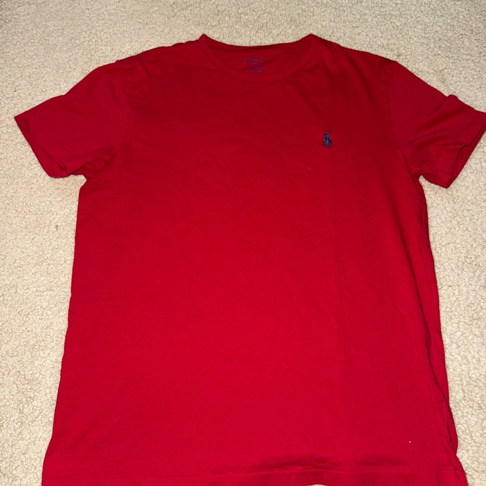 Polo by Ralph Lauren Men's Red T-Shirt